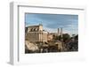 Roman Forum, UNESCO World Heritage Site, and the Palatine Hill, Rome, Lazio, Italy, Europe-Carlo Morucchio-Framed Photographic Print