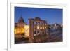 Roman Forum (Unesco World Heritage Site) at Dusk, Rome, Lazio, Italy-Ian Trower-Framed Photographic Print