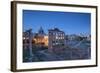 Roman Forum (Unesco World Heritage Site) at Dusk, Rome, Lazio, Italy-Ian Trower-Framed Photographic Print