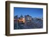 Roman Forum (Unesco World Heritage Site) at Dusk, Rome, Lazio, Italy-Ian Trower-Framed Photographic Print