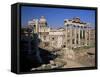 Roman Forum, Unesco World Heritage Site, Rome, Lazio, Italy-Gavin Hellier-Framed Stretched Canvas