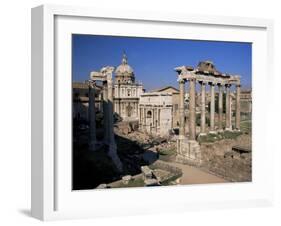 Roman Forum, Unesco World Heritage Site, Rome, Lazio, Italy-Gavin Hellier-Framed Photographic Print