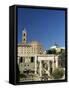 Roman Forum, Unesco World Heritage Site, Rome, Lazio, Italy-Sergio Pitamitz-Framed Stretched Canvas