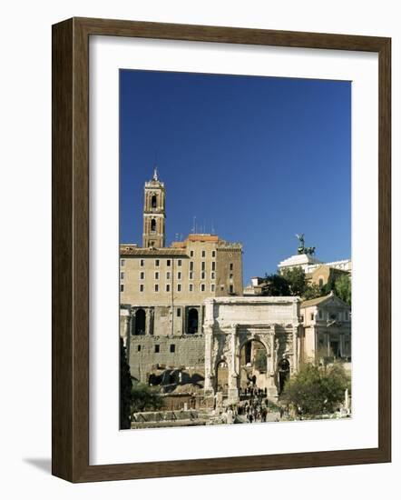 Roman Forum, Unesco World Heritage Site, Rome, Lazio, Italy-Sergio Pitamitz-Framed Photographic Print