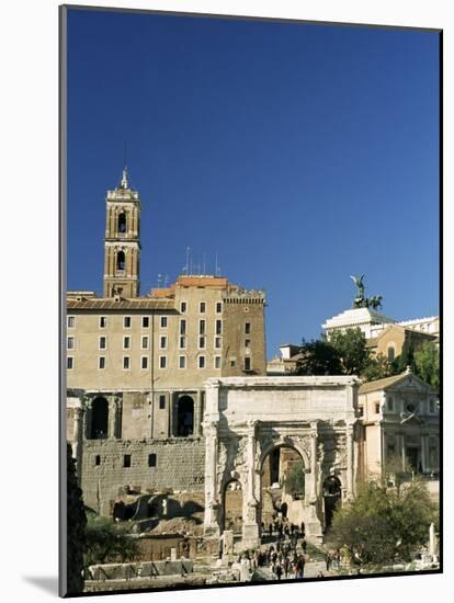 Roman Forum, Unesco World Heritage Site, Rome, Lazio, Italy-Sergio Pitamitz-Mounted Photographic Print