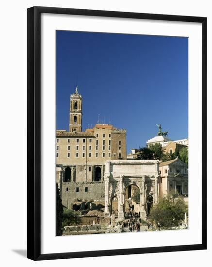 Roman Forum, Unesco World Heritage Site, Rome, Lazio, Italy-Sergio Pitamitz-Framed Photographic Print