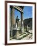 Roman Forum with Temple of Apollo-null-Framed Giclee Print