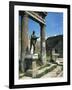 Roman Forum with Temple of Apollo-null-Framed Giclee Print