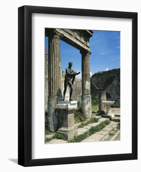 Roman Forum with Temple of Apollo-null-Framed Giclee Print