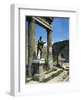 Roman Forum with Temple of Apollo-null-Framed Giclee Print