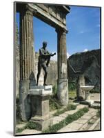 Roman Forum with Temple of Apollo-null-Mounted Giclee Print