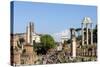 Roman Forum with Temple of Vesta-James Emmerson-Stretched Canvas