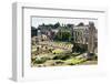 Roman Forum with the Temple of Saturn, Rome, UNESCO World Heritage Site, Lazio, Italy, Europe-Nico Tondini-Framed Photographic Print