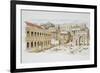 Roman Forum-Italian School-Framed Giclee Print