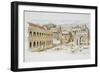 Roman Forum-Italian School-Framed Giclee Print