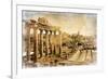 Roman Forums - Artistic Retro Styled Picture-Maugli-l-Framed Art Print