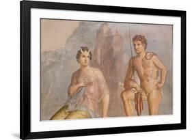 Roman Fresco, Io and Argos, from House of Meleager-Eleanor Scriven-Framed Photographic Print