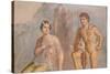 Roman Fresco, Io and Argos, from House of Meleager-Eleanor Scriven-Stretched Canvas