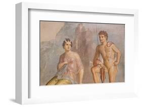 Roman Fresco, Io and Argos, from House of Meleager-Eleanor Scriven-Framed Photographic Print