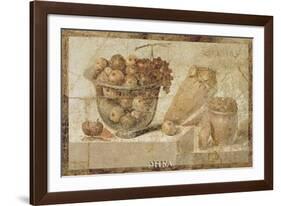 Roman Fresco-null-Framed Art Print