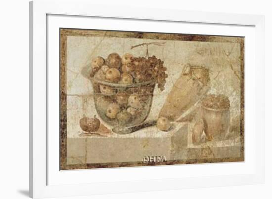 Roman Fresco-null-Framed Art Print