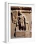 Roman Funerary Stele Relief Depicting Laundry, Detail Representing Laundryman Standing in Washtub-null-Framed Giclee Print