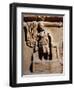 Roman Funerary Stele Relief Depicting Laundry, Detail Representing Laundryman Standing in Washtub-null-Framed Giclee Print