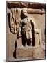 Roman Funerary Stele Relief Depicting Laundry, Detail Representing Laundryman Standing in Washtub-null-Mounted Giclee Print