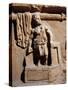 Roman Funerary Stele Relief Depicting Laundry, Detail Representing Laundryman Standing in Washtub-null-Stretched Canvas