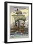 Roman Galley, 3rd Century Bc-null-Framed Giclee Print