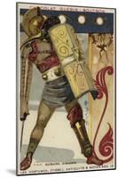 Roman Gladiator-null-Mounted Giclee Print