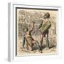 Roman Gladiators-null-Framed Giclee Print