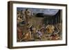 Roman Gladiators-Giovanni Francesco Romanelli-Framed Giclee Print