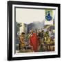 Roman Glass Factory-Severino Baraldi-Framed Giclee Print