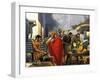 Roman Glass Factory-Severino Baraldi-Framed Giclee Print