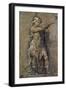 Roman God Mars-Giovanni Battista Crespi-Framed Art Print