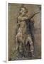 Roman God Mars-Giovanni Battista Crespi-Framed Art Print