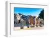 Roman Great Baths, Hadrian's Villa, Tivoli, Province of Rome-Nico Tondini-Framed Photographic Print