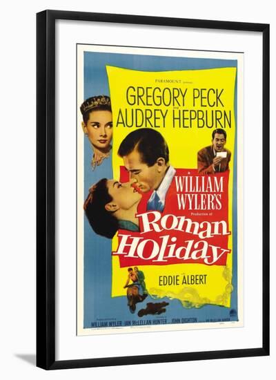 Roman Holiday, 1953, Directed by William Wyler-null-Framed Giclee Print