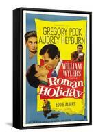 Roman Holiday, 1953, Directed by William Wyler-null-Framed Stretched Canvas