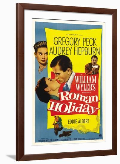 Roman Holiday, 1953, Directed by William Wyler-null-Framed Giclee Print