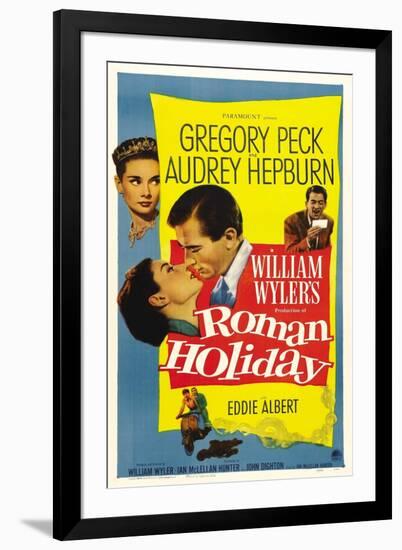 Roman Holiday, 1953, Directed by William Wyler-null-Framed Giclee Print