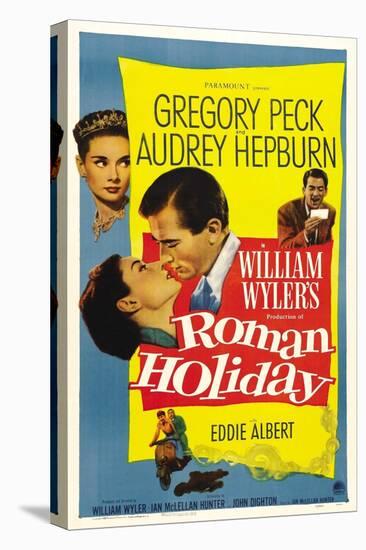 Roman Holiday, 1953, Directed by William Wyler-null-Stretched Canvas