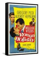 Roman Holiday, 1953, Directed by William Wyler-null-Framed Stretched Canvas