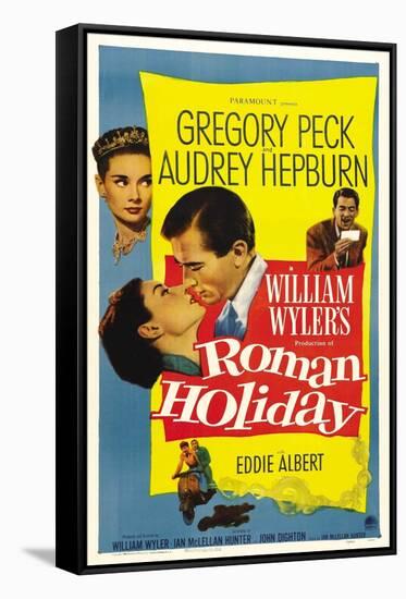 Roman Holiday, 1953, Directed by William Wyler-null-Framed Stretched Canvas