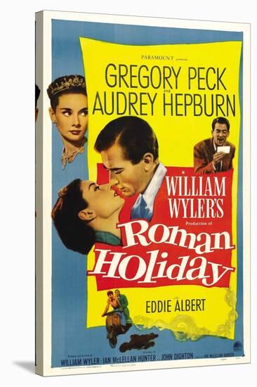 Roman Holiday, 1953, Directed by William Wyler-null-Stretched Canvas