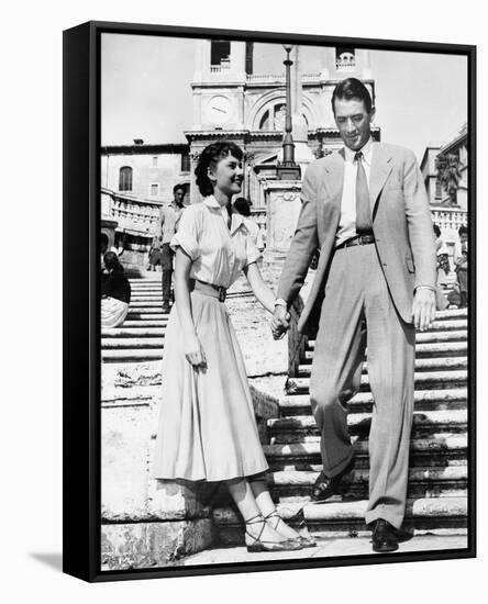 Roman Holiday (1953)-null-Framed Stretched Canvas