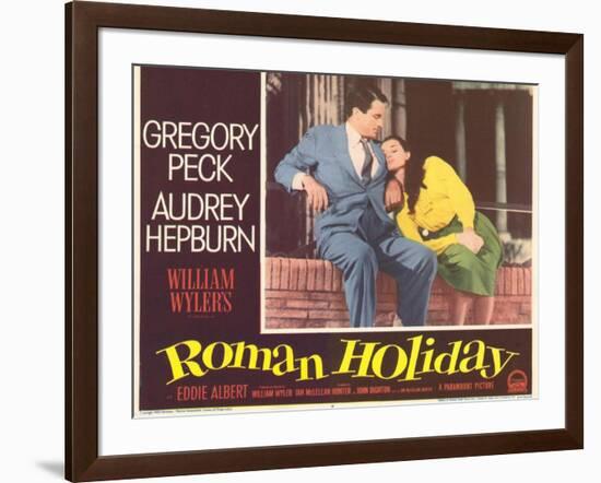 Roman Holiday, 1953-null-Framed Art Print