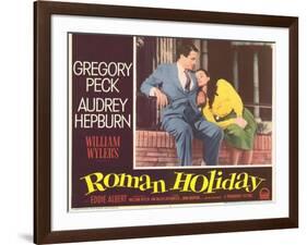 Roman Holiday, 1953-null-Framed Art Print