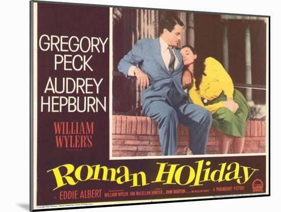 Roman Holiday, 1953-null-Mounted Art Print